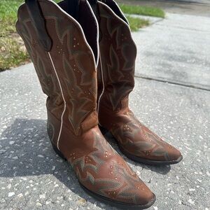 Laredo Adrian Western Boot Tan Womens Size 11M